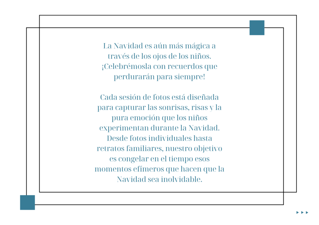 Sesiones de fotografías para Navidad
