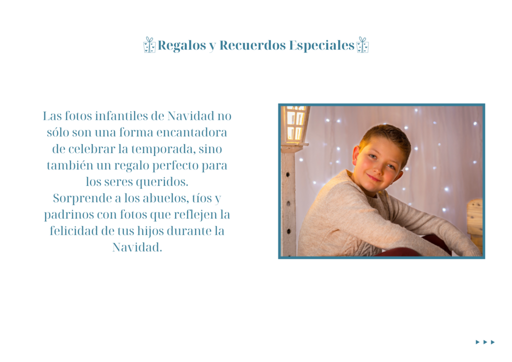 Sesiones de fotografías para Navidad