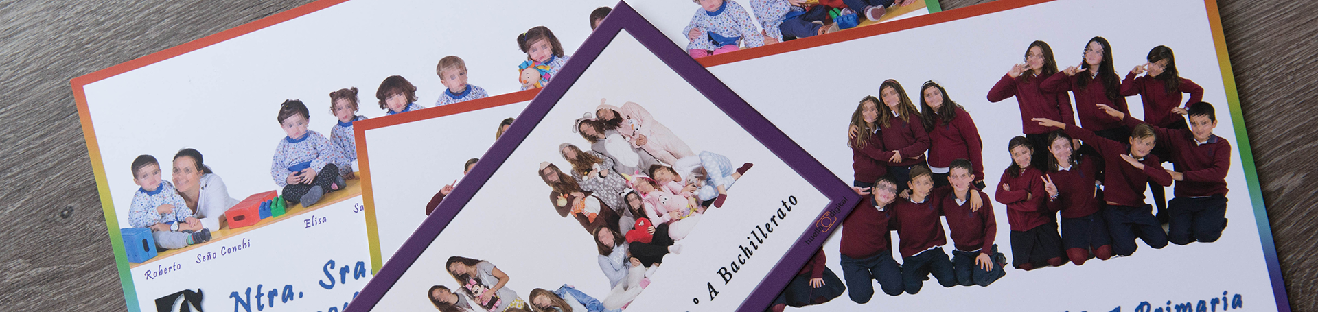 Fotografía escolar para fin de curso
